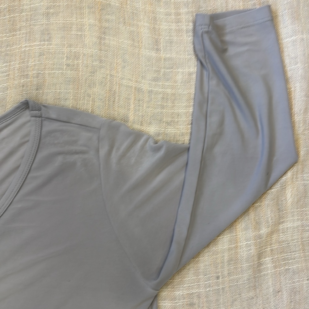 Sun Kim Tunic Top/Dress Front Pockets, Gray Small, Wrinkle Resistant 3/4… - Picture 8 of 11
